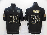 Nike Bears 34 Walter Payton Black 2020 Salute To Service Limited Jersey,baseball caps,new era cap wholesale,wholesale hats
